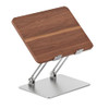 BRANCH ADJUSTABLE LAPTOP STAND PORTABLE WOODEN LAPTOP RISER CUSTOMIZABLE WALNUT