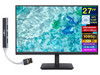 Acer Vero V277 G 27" Class LCD Monitor - 16:9 - Black - 27" Viewable - 250 Nit -