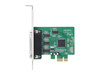 SYBA 4 Serial Ports PCI-e Controller Card, w/ Fan-out Cable, Low Profile