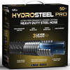 EMSON Hydrosteel 50 FT Garden Hose, Triple Layer 304 Stainless Steel, New New