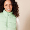 AMAZON ESSENTIALS SAGE GREEN WOMEN'S PUFFER VEST FALL & WINTER - XS New