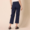 AMAZON ESSENTIALS WOMEN'S HIGH-RISE WIDE LEG KHAKI PANT SIZE: 8 COLOR: NAVY