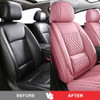 MIROZO CAR SEAT COVERS FULL SET,UNIVERSAL SEAT COVERS FULL COVERAGE - PINK