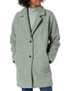 AMAZON ESSENTIALS WOMEN's TEDDY BEAR FLEECE OVERSIZED JACKET SIZE MEN M - SAGE