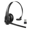 LEVN Wireless Headset, Bluetooth Headset with Microphone AI Noise Canceling