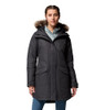 WL0885 COLUMBIA WOMEN’S SUTTLE MOUNTAIN LONG INSULATED JACKET - SIZE M - BLACK