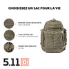 5.11 TACTICAL BACKPACK, RUSH 72 2.0 LARGE 55L - RANGER GREEN