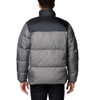 208686 Columbia Mens Puffect Iii Jacket City Gray Black M