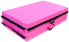 Signature Fitness Fitvids Folding Exercise Aerobics Mat 4'x10'x3" - Pink