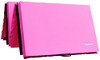 Signature Fitness Fitvids Folding Exercise Aerobics Mat 4'x10'x3" - Pink