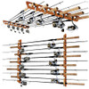 Rush Creek Creations 11-Rod Wall or Ceiling Fishing Rod Storage Rack
