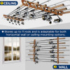 Rush Creek Creations 11-Rod Wall or Ceiling Fishing Rod Storage Rack