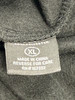 ANGELA BEBE MEN'S PULLOVER HOODIE WITH A FRONT POCKET - SIZE: MEN XL - BLACK