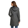 7343-0123 EDDIE BAUER WOMENS GIRL ON THE GO TRENCH DARK CHARCOAL SIZE M New