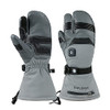 MOUNT TEC EXPLORER 5 MENS WOMENS BATTERY HEATED GLOVES 3-FINGER MITTEN XS - GRAY