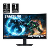 SAMSUNG 37” ODYSSEY G7 (G75F) 4K UHD RESOLUTION, 165HZ, CURVED GAMING MONITOR