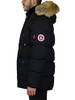 SPIRE BY GALAXY MEN'S ASCENDER HEAVYWEIGHT PARKA JACKET SIZE M - BLACK New