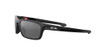 OAKLEY MEN'S SLIVER STEALTH SQUARE SUNGLASSES OO9408-0556 POLISHED BLACK/BLACK