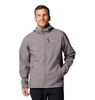 COLUMBIA MEN'S ASCENDER II HOODED SOFTSHELL JACKET - SIZE MEN S CITY GRAY