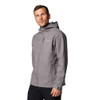 COLUMBIA MEN'S ASCENDER II HOODED SOFTSHELL JACKET - SIZE MEN S CITY GRAY