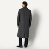 AMAZON ESSENTIALS DEMI'S PICK MEN WOOL BLEND LONGLINE TOPCOAT CHARCOAL HEATHER New