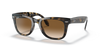RAY-BAN FOLDING WAYFARER SUNGLASSES FRAME 54-20-140 2N LIGHT BROWN/LIGHT HAVANA