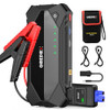 GREPRO JUMP STARTER 10L GAS & 8.0L DIESEL 3000A BATTERY JUMP STARTER - BLACK