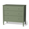 Little Seeds Clover 3-Drawer Dresser Grove Green