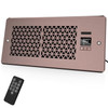 MATULSA REGISTER BOOSTER FAN 4" X 10" REGISTER HOLES WITH REMOTE CONTROL BRONZE