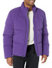 AMAZON ESSENTIALS MENS MOCK NECK HEAVYWEIGHT PUFFER COAT - SIZE: MEN M - PURPLE New