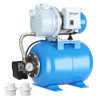 FOTING 1.5HP Shallow Well Pump with Pressure Tank, 115V 1340GPH - Blue