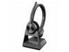 Poly Savi 7320 Headset - Stereo - Wireless - DECT - 590.6 ft - Over-the-head -