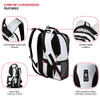 SA5505 SWISSGEAR CECIL LAPTOP BACKPACK, FITS 16 INCH LAPTOP, WHITE TARPAULIN New