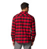 XN8978 COLUMBIA MEN'S BEARMOUTH SPRINGS SIZE M MOUNTAIN RED BUFFALO CHECK New