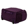 Rockland Melrose Upright Wheeled Underseater Carry-On Luggage, Purple 15"
