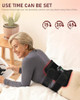 OVIMAZ RED LIGHT THERAPY FOR BODY MASSAGER BELT CORDLESS 102312 - BLACK