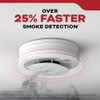 KIDDE SMOKE DETECTOR 10-YEAR BATTERY POWERED LED 85 DB ALARM 5" 3-PACK - WHITE