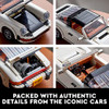 LEGO ICONS PORSCHE 911 COLLECTIBLE CAR MODEL KIT 10295 - WHITE