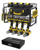 WellMall Power Tool Organizer Holder Tool Shelf Rack - Black