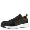 REEBOK FUSION FLEXWEAVE COMP TOE STATIC-DISSIPATIVE ATHLETIC MEN'S SIZE 15 BROWN