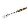 GEARWRENCH 1" 2" FLEX HEAD ELECTRONIC TORQUE WRENCH 25-250 FT/LBS - BLACK/ORANGE