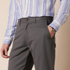 AMAZON ESSENTIALS MEN'S STRAIGHT-FIT WRINKLE-RESISTANT chino 35x28 charcoal New