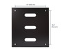 StarTech.com WALLMNT12 12U Wall-Mount Bracket for Shallow Rack-Mount Equipment -