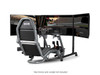Next Level Racing Round Tube Freestanding Triple Monitor Stand