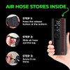 Airmoto Tire Inflator Portable Air Compressor - Black New