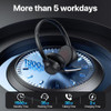 CPTEA Bluetooth Headset, F400, V5.4, Noise Canceling Wireless Mic - Black