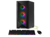 Yeyian Gaming Desktop PC Edge 44F0B-350P1N Intel Core i5-14400F 16GB DDR5 1TB