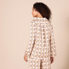AMAZON ESSENTIALS LADIES LONG-SLEEVE SATIN SLEEP SHIRT - SIZE 2XL - LEOPARD New