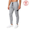 BLU ROCK MEN'S SLIM-FIT TECH FLEECE JOGGER PANTS - SIZE: MEN 3XL - HEATHER GRAY New