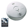 KIDDE P3010H WORRY-FREE HALLWAY SMOKE ALARM WITH LIGHT AND 10 YEAR BATTERY New
